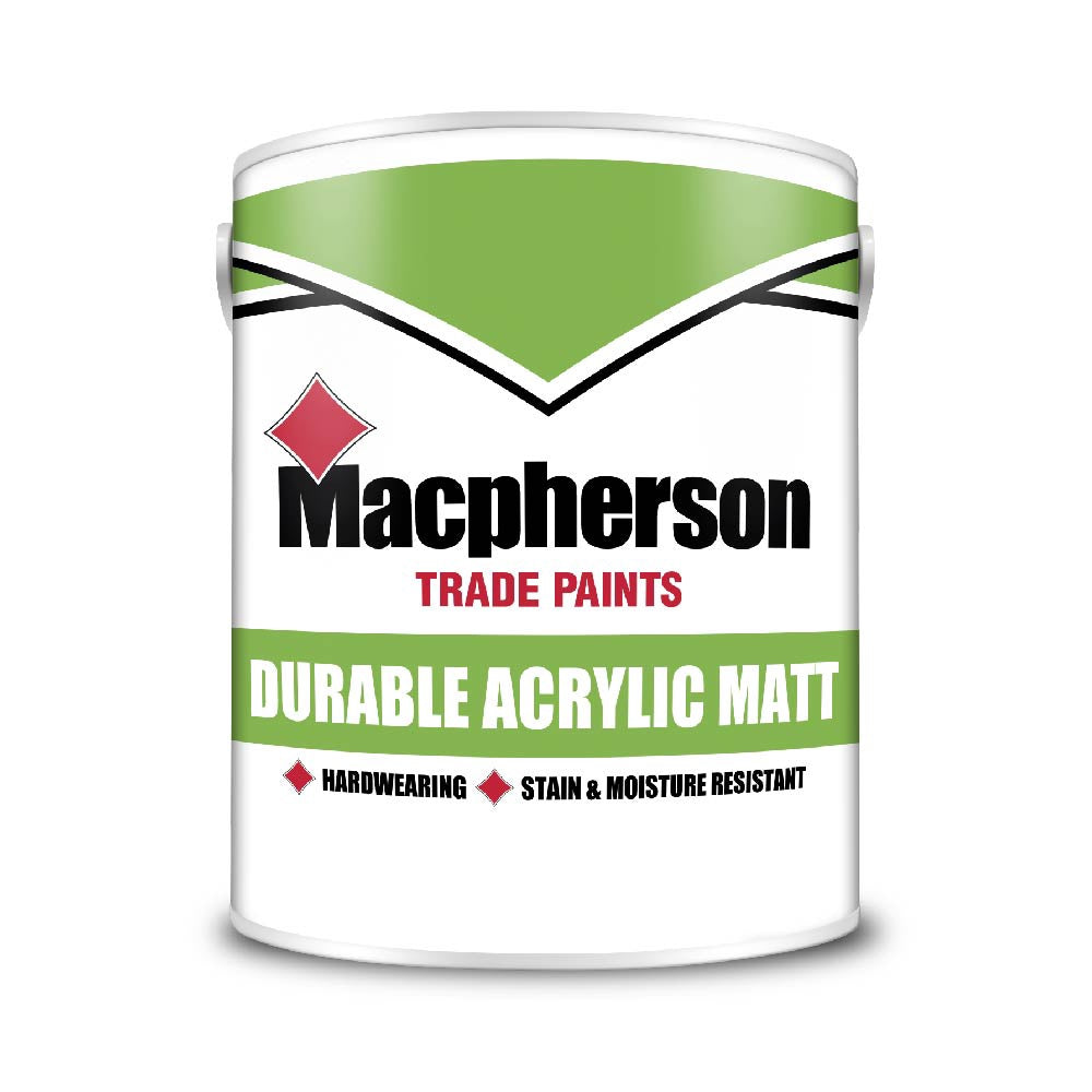 Macpherson Durable Acrylic Matt Brilliant White