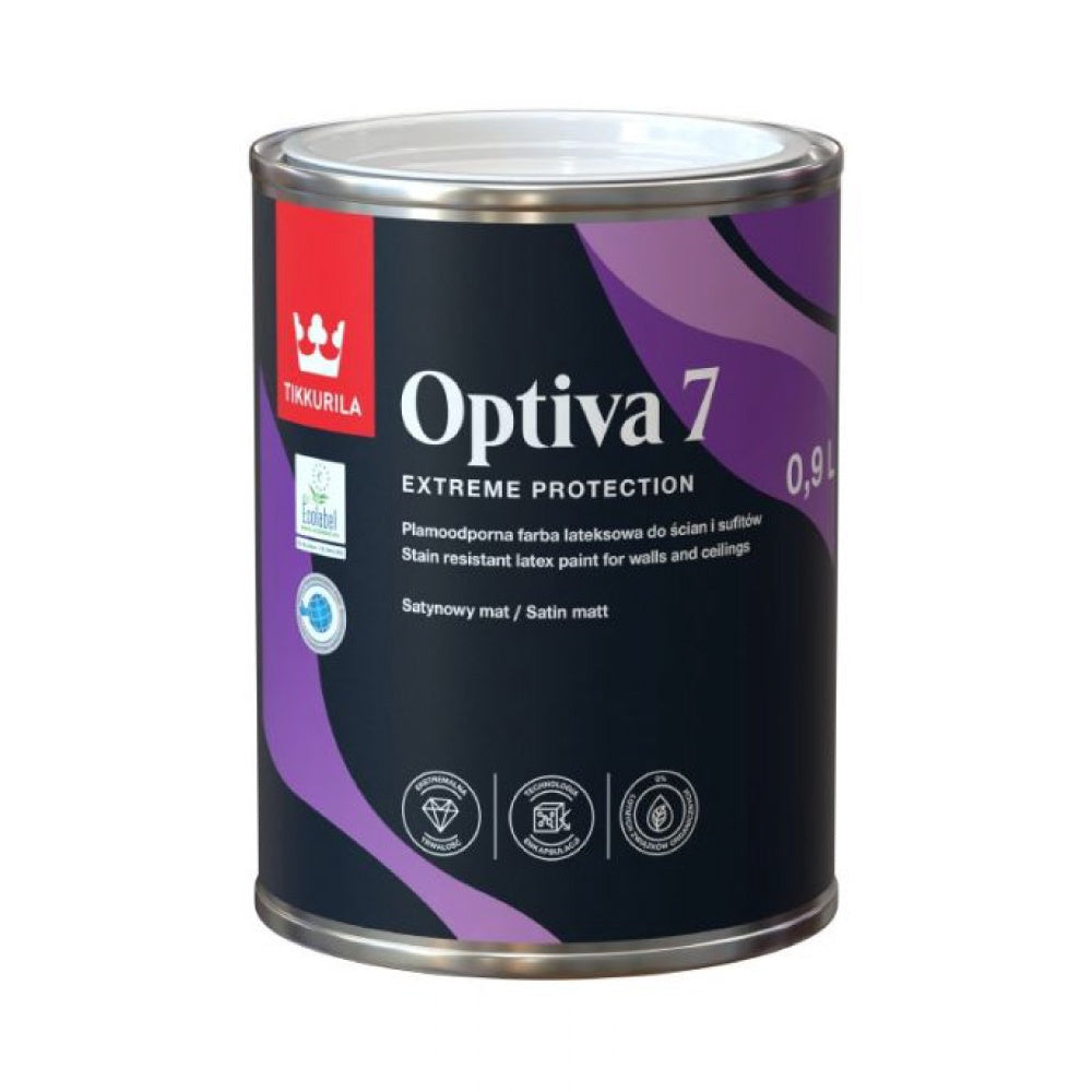 Tikkurila Optiva Satin Matt 7 White